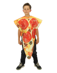 Déguisement de Pizza Enfant - Taille Unique : La Star du Carnaval