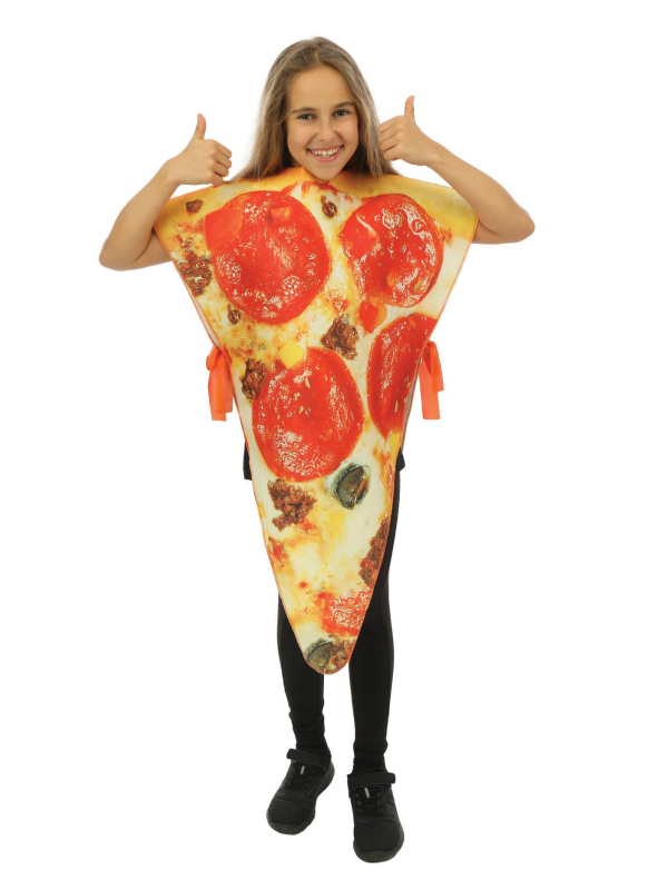 Déguisement de Pizza Enfant - Taille Unique : La Star du Carnaval