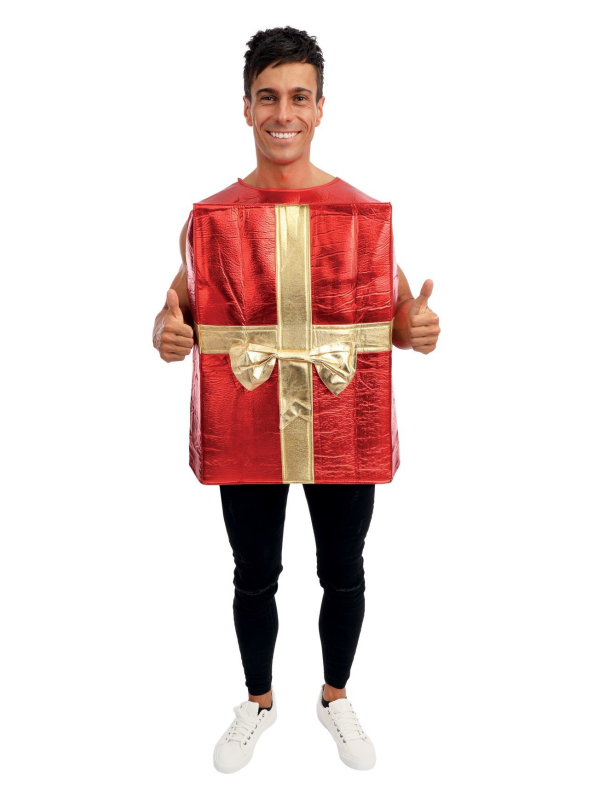 Déguisement paquet cadeau - adulte - Original pour Saint-Valentin et Carnaval
