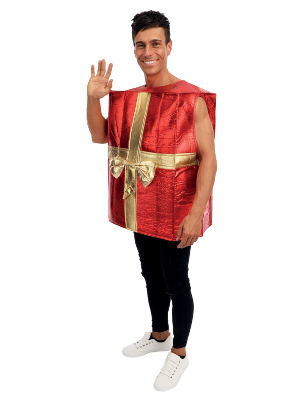 Déguisement paquet cadeau - adulte - Original pour Saint-Valentin et Carnaval