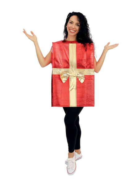 Déguisement paquet cadeau - adulte - Original pour Saint-Valentin et Carnaval