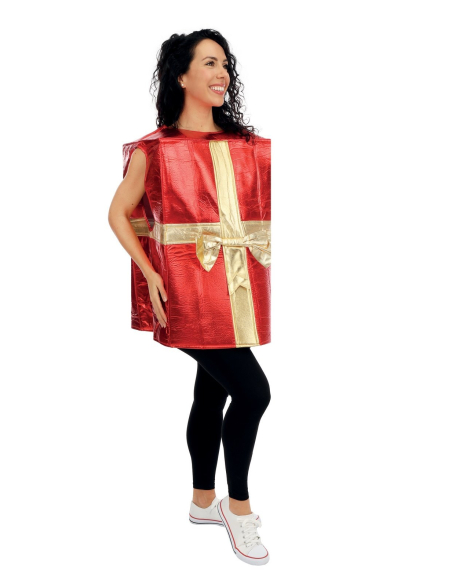 Déguisement paquet cadeau - adulte - Original pour Saint-Valentin et Carnaval