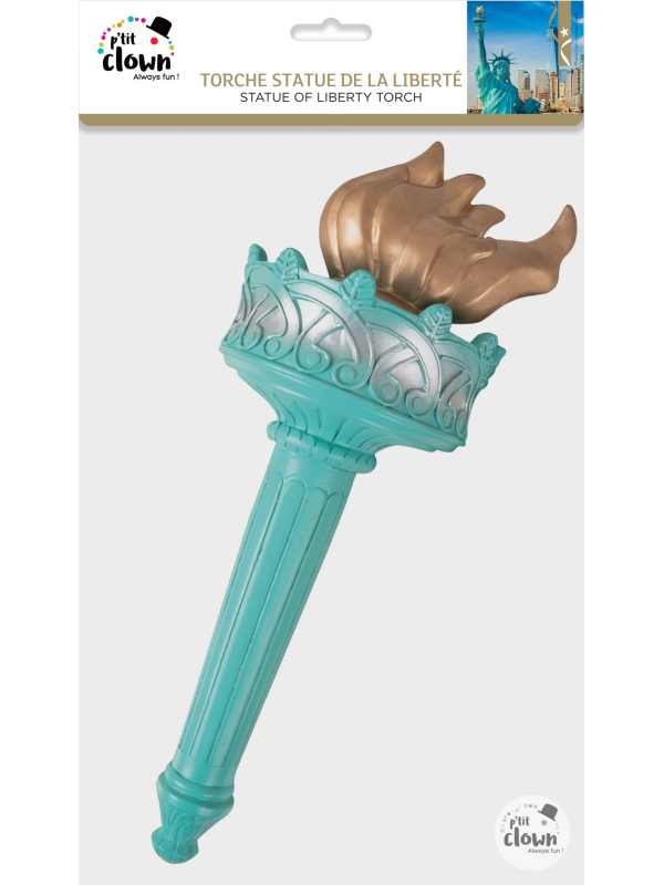 Torche statue de la liberté - 30 cm