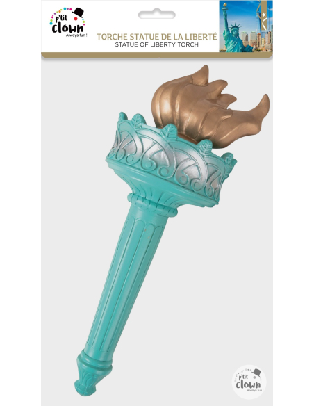 Torche statue de la liberté - 30 cm