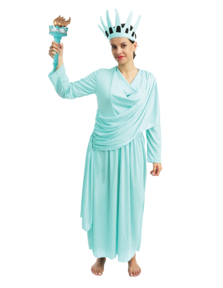 Déguisement Statue de la Liberté - adulte du S/M au L/XL