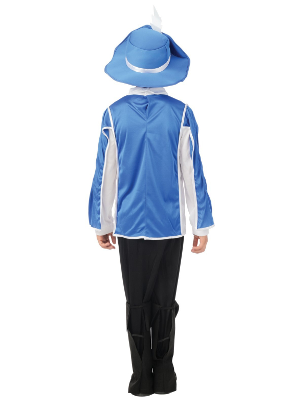 Déguisement Mousquetaire Enfant Bleu avec Accessoires