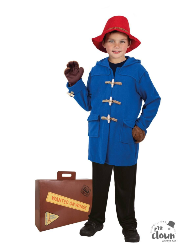 Déguisement de Paddington™ enfant du 4 au 9 ans