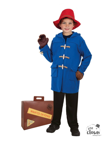 Déguisement de Paddington™ enfant du 4 au 9 ans