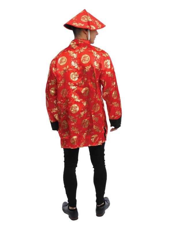Déguisement Traditionnel Chinois Rouge pour Adulte – Élégance et Culture