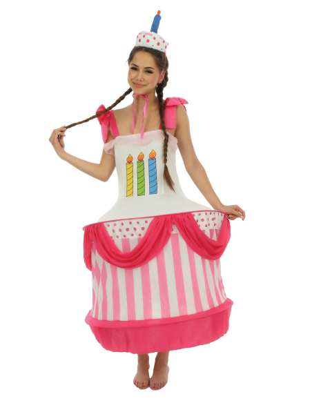 Déguisement Gâteau d’Anniversaire Femme – La tenue la plus gourmande de la fête !