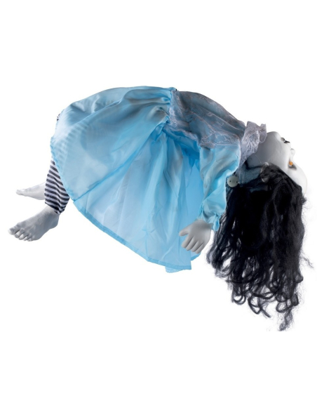 Poupée Hantée Suspendue - Terreur et Frissons Garantis pour votre Décoration Halloween
