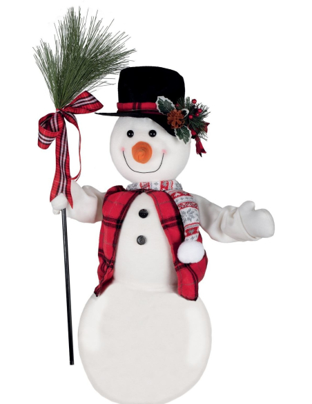 Automate Bonhomme de Neige 60 cm – Animé et Sonore pour une Magie de Noël Inoubliable