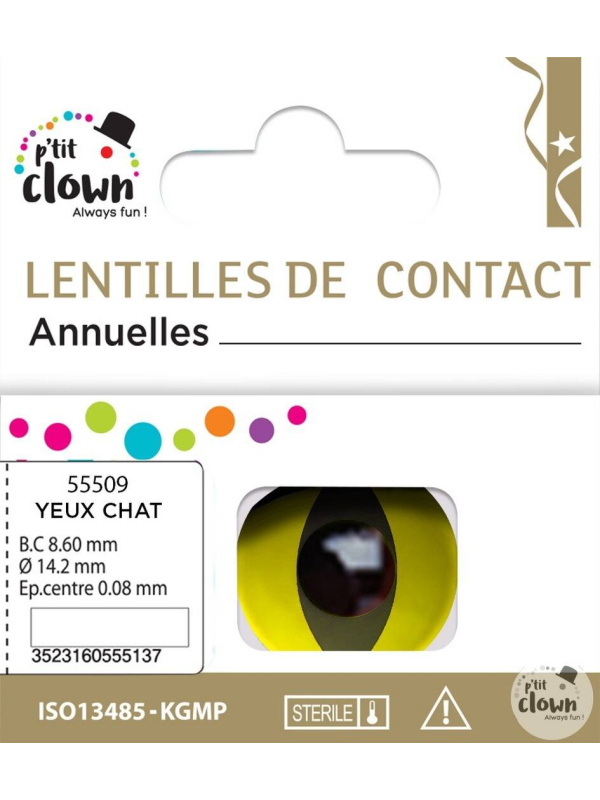 Lentilles de Contact Yeux de Chat – Regard Féroce et Mystérieux