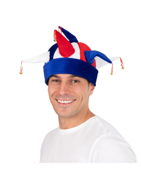 Chapeau de Bouffon - Bleu, Blanc, Rouge - France