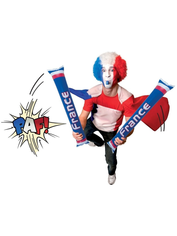 Clap clap gonflable France - 60 cm pour Supporters