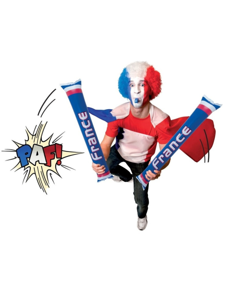 Clap clap gonflable France - 60 cm pour Supporters