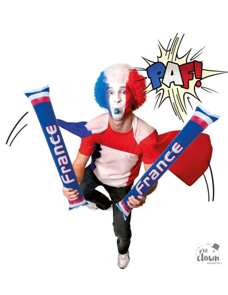 Clap clap gonflable France - 60 cm pour Supporters