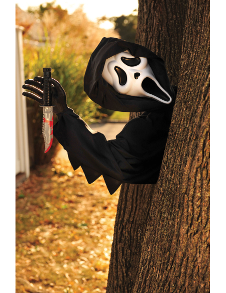 Ghostface® Stalker - Figurine Articulée Officielle pour Halloween et Collection