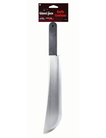 Ghostface® Machette - Accessoire Officiel pour Halloween et Déguisements