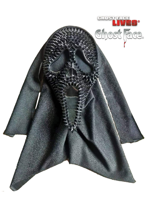 Masque à Pointes Ghostface® Gris - Nouveauté 2025 pour Fans et Collectionneurs