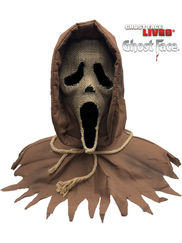 Masque d'Épouvantail Ghostface® Nouveauté Halloween