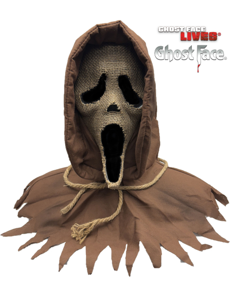 Masque d'Épouvantail Ghostface® Nouveauté Halloween