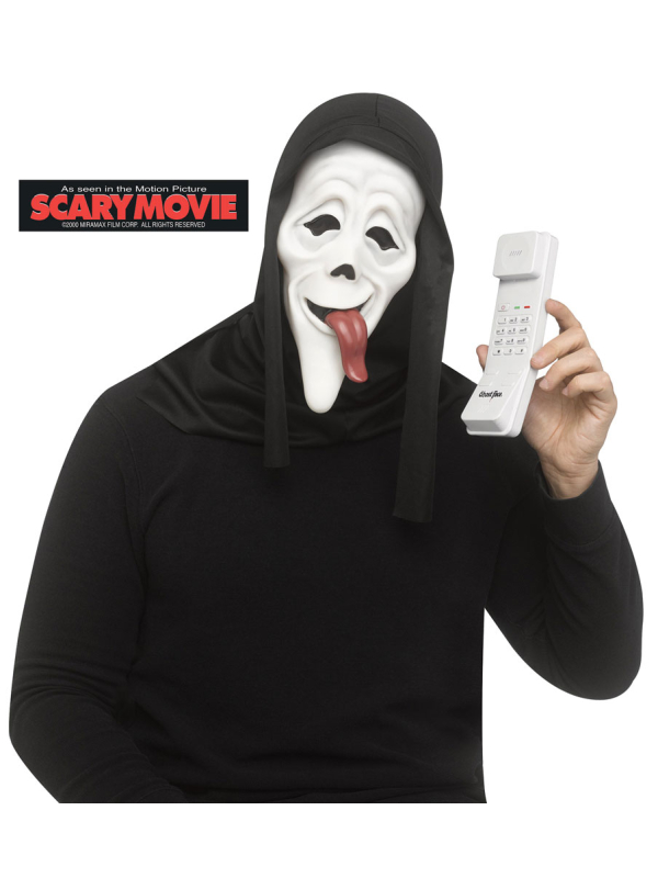Kit masque et téléphone Wassup ! Revivez la Terreur de Scream