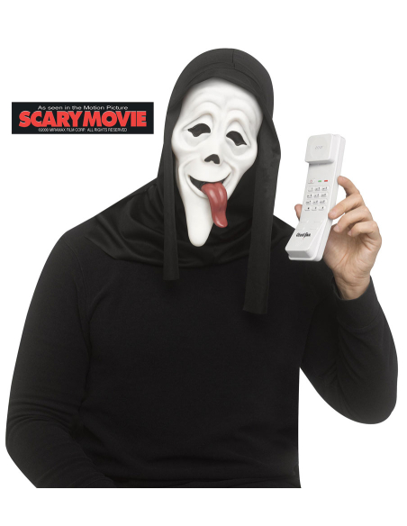 Kit masque et téléphone Wassup ! Revivez la Terreur de Scream