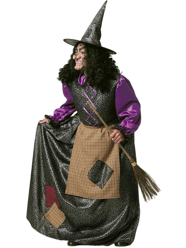 Costume de Sorcière Haut de Gamme Halloween et Animateur - Confection Europe
