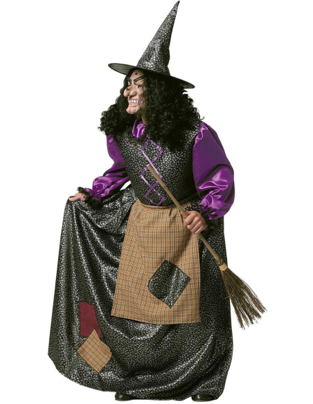 Costume de Sorcière Haut de Gamme Halloween et Animateur - Confection Europe