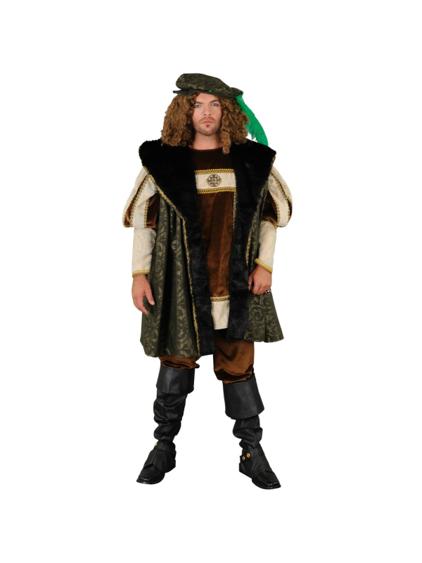 Costume de Noble Renaissance : Qualité Supérieure et Confection Artisanale Européenne