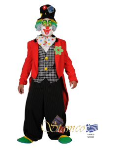 Costume de Clown Haut de Gamme, confection Européenne