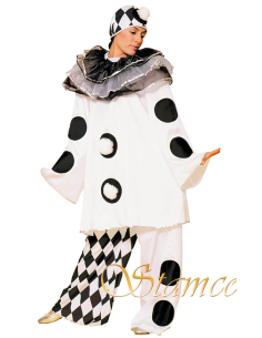 Costume Pierrot/Colombine - Comédie dell'Art - Confection Européenne