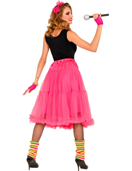 Jupe/Jupon en Tulle Rose - Élégance et Volume pour Toutes les Occasions