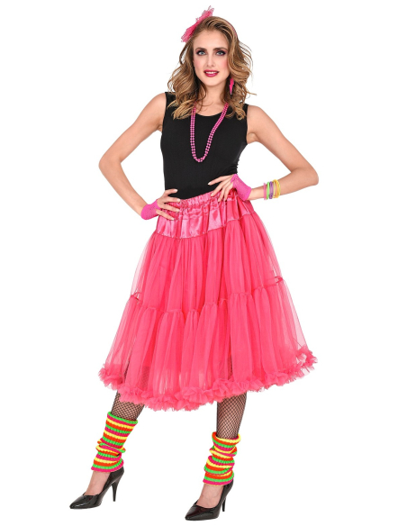 Jupe/Jupon en Tulle Rose - Élégance et Volume pour Toutes les Occasions