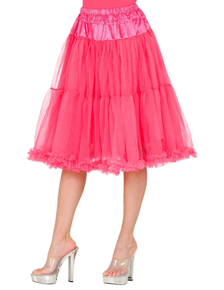 Jupe/Jupon en Tulle Rose - Élégance et Volume pour Toutes les Occasions