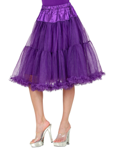 Jupe/Jupon en Tulle Violet - Éclat et Mystère pour Vos Soirées 2