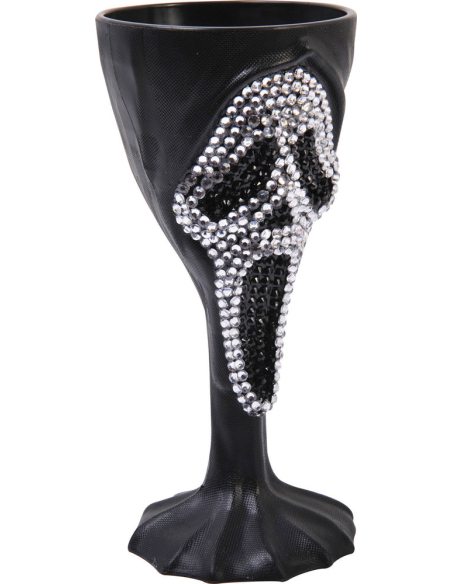 Gobelet Ghost Face Strass : Frissonnez avec Style à Chaque Gorgée !