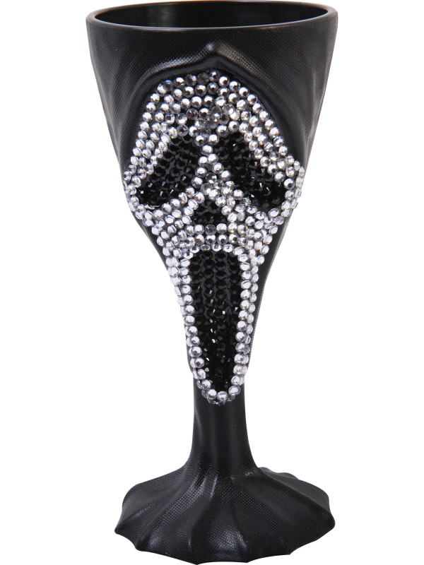 Gobelet Ghost Face Strass : Frissonnez avec Style à Chaque Gorgée !