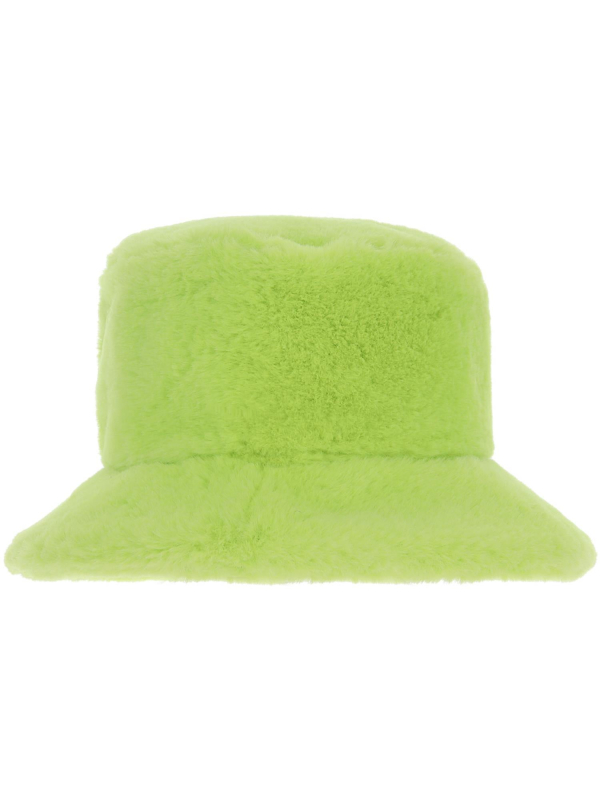Chapeau Bob vert fluo en fourrure ! Soirées décalées, Carnavals et Festivals