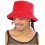Chapeau Bob Fourrure Rouge - L'accessoire incontournable des fêtes !