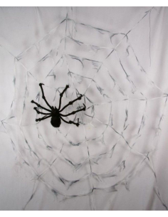 Toile d'araignée géante - Ø 2,90 m avec araignée noire 2
