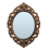 Miroir Baroque couleur Bronze Antique : Décoration élégante Halloween