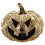 Déco Halloween Luxe : Citrouille Baroque Dorée Originale