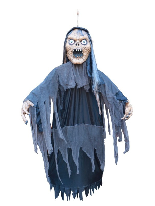 Zombie Géant à Suspendre 3M : Décoration Halloween Extérieur Effrayante