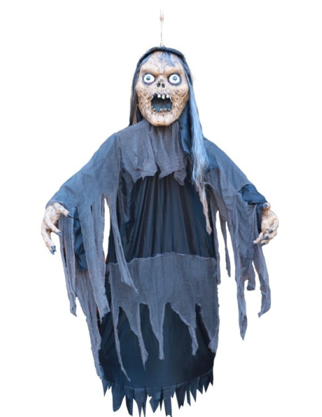 Zombie Géant à Suspendre 3M : Décoration Halloween Extérieur Effrayante
