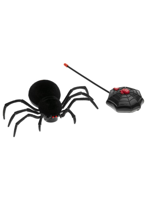 Araignée ABS Télécommandée Noire : L'Effroi d'Halloween à Portée de Main