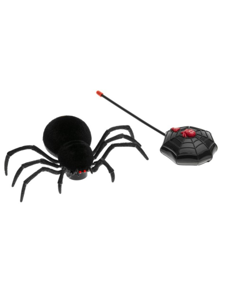 Araignée ABS Télécommandée Noire : L'Effroi d'Halloween à Portée de Main
