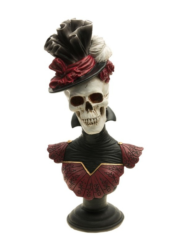 Buste Gothique Victorien - Élégance Macabre pour votre Décoration de Halloween