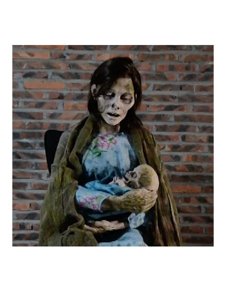 Rocking Moldy Mommy : L'Automate d'Halloween Animée Qui Va Glacer Votre Sang